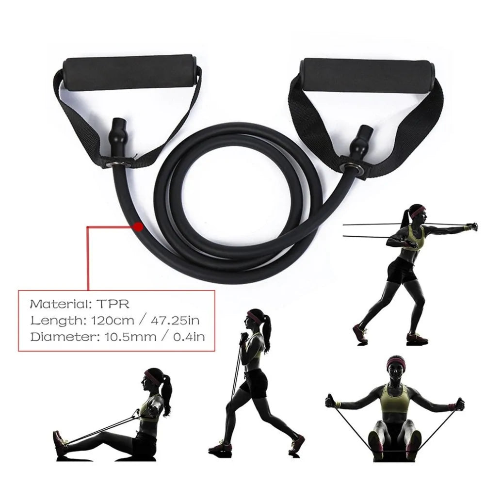Pull Rope Elastic Resistance Bands Fitness